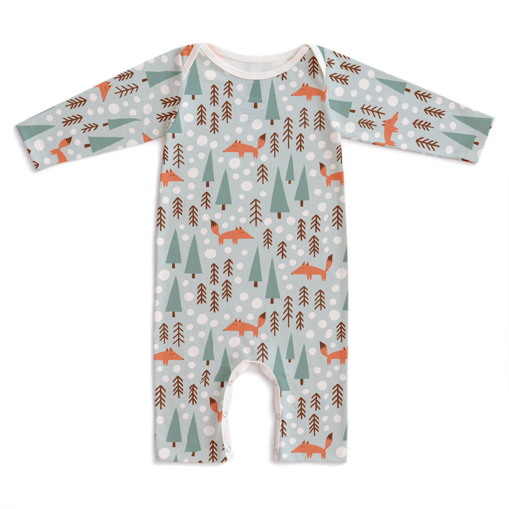 Foxes Long Sleeve Romper