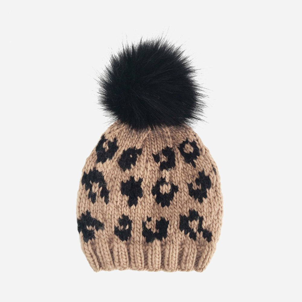 Cheetah Hat & Sweater Set