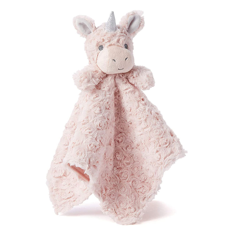 Unicorn Baby Security Blanket & Rattle