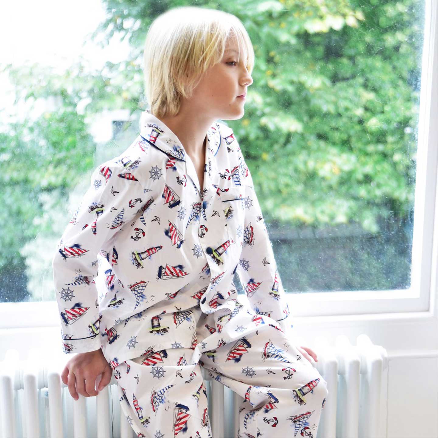 Nautical Print Pyjama