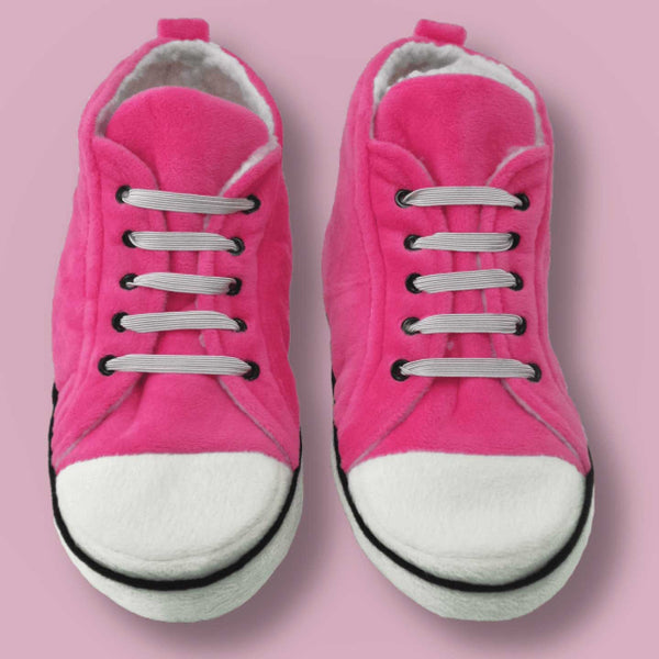 Pink Hi-Top Slippers