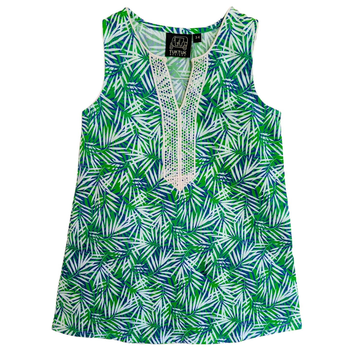 Tropical Palms Shift Dress